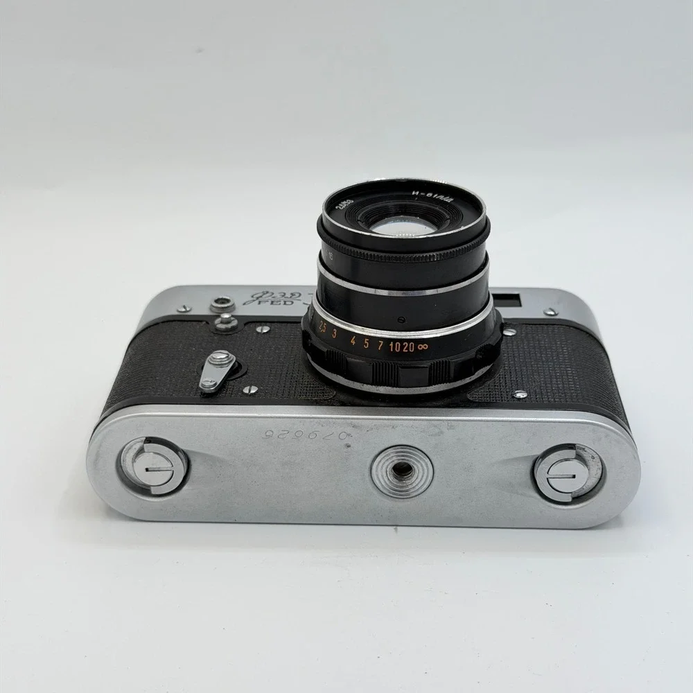 Vintage FED 3 Soviet Rangefinder 35mm Film Camera Industar-61 L/D 53mm f2.8 Lens